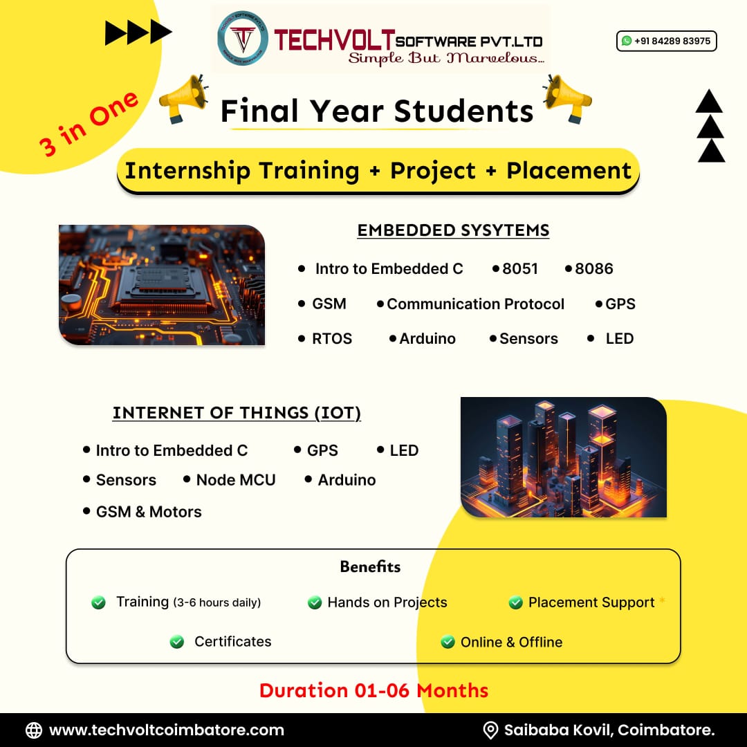 Full Stack Training in Coimbatore | Internship for Students | Mtp Road